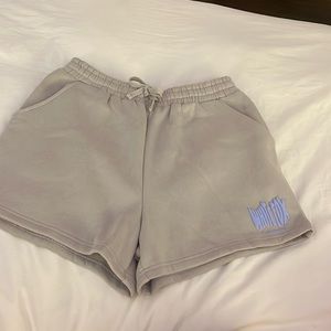 White Fox lounge shorts.